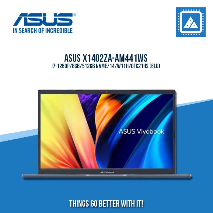 ASUS X1402ZA-AM441WS I7-1260P | Best for Students Laptop ASUS X1402ZA-AM441WS I7-1260P | Best for Students Laptop
